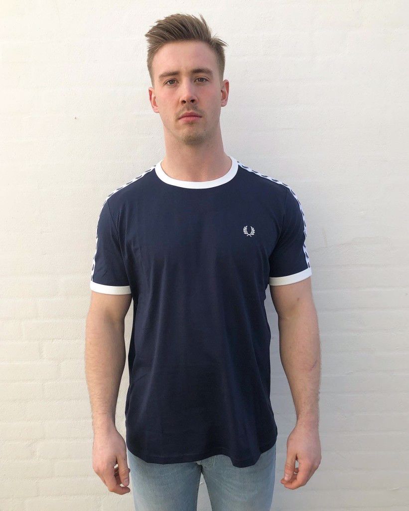 Nu Men Shop Fred Perry Taped Ringer T Shirt