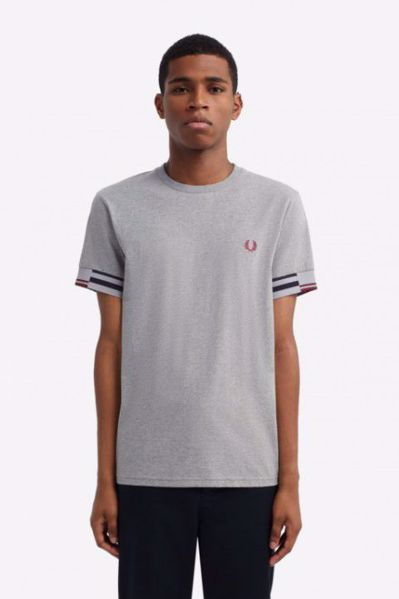 Fred Perry Abstract Cuff T-shirt