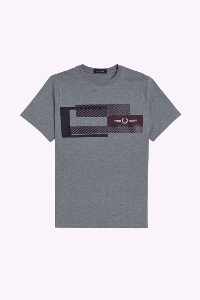 Billede af Fred Perry Mixed Graphic T-shirt